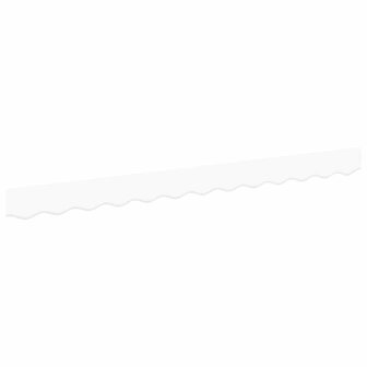 Luifeldoek volant Wit 330 x 20 cm Polyester 2