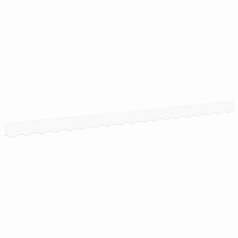 Luifeldoek volant Wit 380 x 20 cm Polyester 2