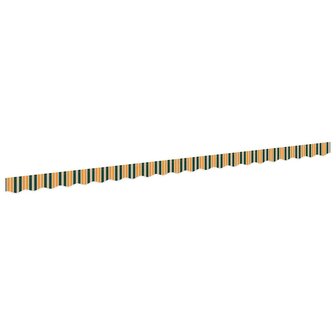 Luifeldoek volant Groen en Geel 480 x 20 cm Polyester 2