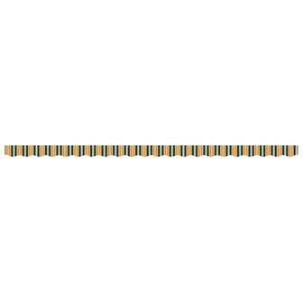 Luifeldoek volant Groen en Geel 480 x 20 cm Polyester 4