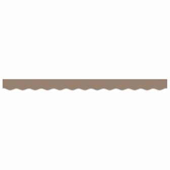 Luifeldoek volant Taupe 236 x 20 cm Polyester 3