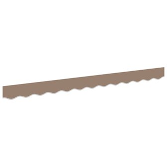 Luifeldoek volant Taupe 281 x 20 cm Polyester 2