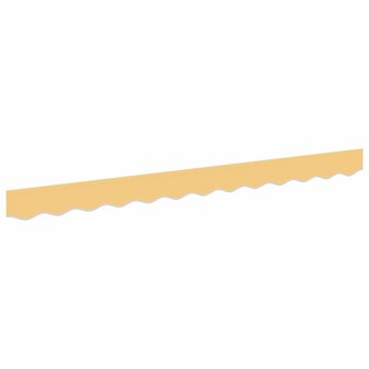 Luifeldoek volant Zand 329 x 20 cm Polyester 2