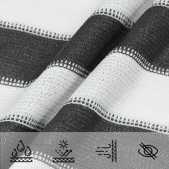 Schaduwdoek 2,5 x 2,5 x 3,5 m HDPE Driehoekig 4