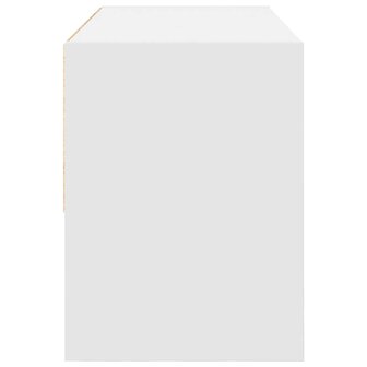Schoenenrek stapelbaar 89,5x30x40 cm wit 5