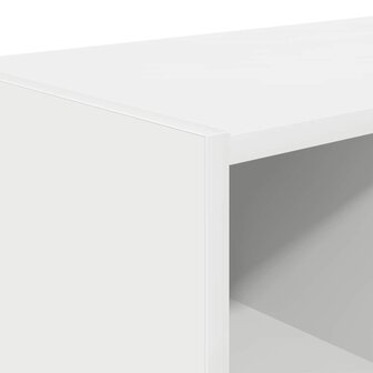 Schoenenrek stapelbaar 89,5x30x40 cm wit 7