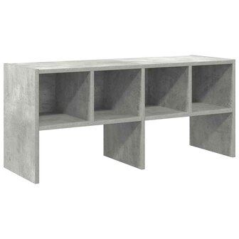 Schoenenrek stapelbaar 89,5x30x40 cm betongrijs 2