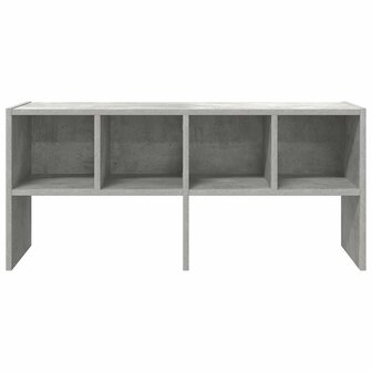 Schoenenrek stapelbaar 89,5x30x40 cm betongrijs 4