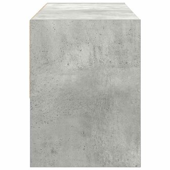 Schoenenrek stapelbaar 89,5x30x40 cm betongrijs 5