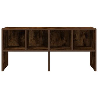 Schoenenrek stapelbaar 89,5x30x40 cm gerookt eikenkleurig 4