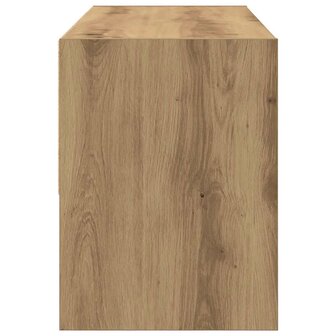 Schoenenrek stapelbaar 89,5x30x40 cm artisanaal eikenkleurig 5