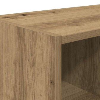 Schoenenrek stapelbaar 89,5x30x40 cm artisanaal eikenkleurig 7