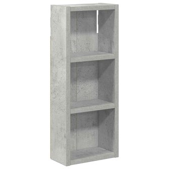 Badkamerwandkast Beton Grijs 20 x 10 x 50 cm 2