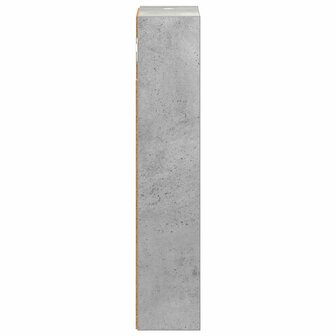 Badkamerwandkast Beton Grijs 20 x 10 x 50 cm 7