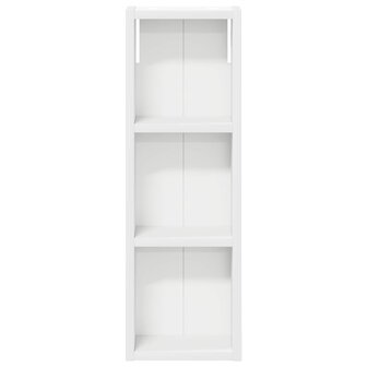 Badkamerwandkast Wit 20 x 10 x 60,5 cm Geconstrueerd hout 6