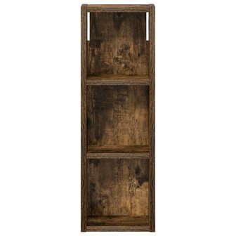 Badkamerwandkast Gerookte Eik 20 x 10 x 60,5 cm 6