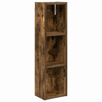 Badkamerwandkast Gerookte Eik 20 x 14 x 70 cm 2