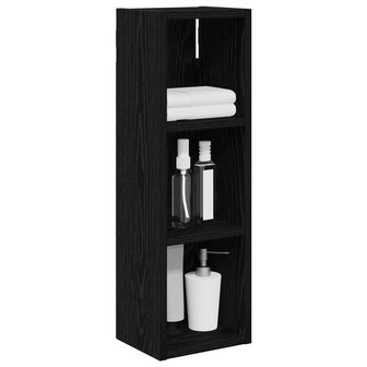 Badkamerwandkast Zwarte Eik 20 x 16 x 62,5 cm 3