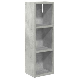 Badkamerwandkast Beton Grijs 20 x 16 x 62,5 cm 2