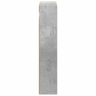 Badkamerwandkast Beton Grijs 30 x 10 x 50 cm 7