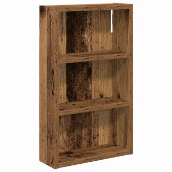 Badkamerwandkast Oudhout 30 x 10 x 50 cm Geconstrueerd hout 2