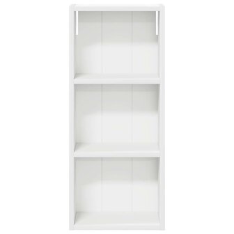 Badkamerwandkast Wit 30 x 14 x 70 cm Geconstrueerd hout 6