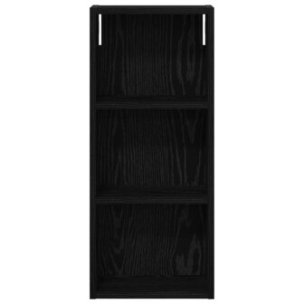 Badkamerwandkast Zwarte Eik 30 x 14 x 70 cm Geconstrueerd hout 6