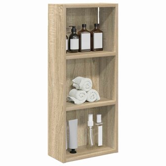 Badkamerwandkast Sonoma Eiken 30 x 14 x 70 cm 3