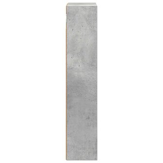 Badkamerwandkast Beton Grijs 30 x 14 x 70 cm 7