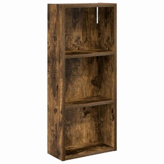 Badkamerwandkast Gerookte Eik 30 x 14 x 70 cm 2