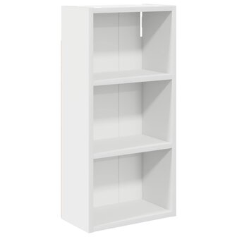 Badkamerwandkast Wit 30 x 16 x 62,5 cm Geconstrueerd hout 2