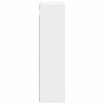 Badkamerwandkast Wit 30 x 16 x 62,5 cm Geconstrueerd hout 7
