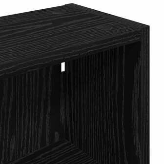 Badkamerwandkast Zwarte Eik 30 x 16 x 62,5 cm 9