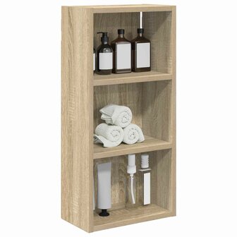 Badkamerwandkast Sonoma Eiken 30 x 16 x 62,5 cm 3