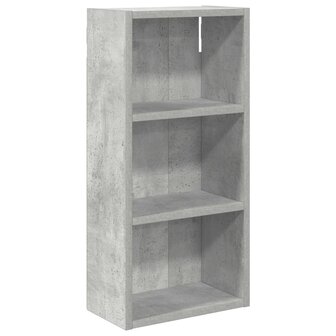 Badkamerwandkast Beton Grijs 30 x 16 x 62,5 cm 2
