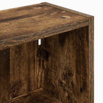 Badkamerwandkast Gerookte Eik 30 x 16 x 62,5 cm 9