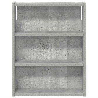 Badkamerwandkast Beton Grijs 40 x 10 x 50 cm 6