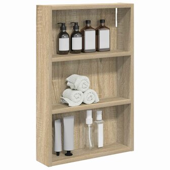 Badkamerwandkast Sonoma Eiken 40 x 10 x 60,5 cm 3