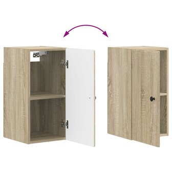 Badkamerwandkast BREDA Sonoma Eiken 30 x 31 x 59 cm 8