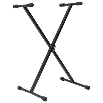 Keyboardstandaard en -kruk zwart 3