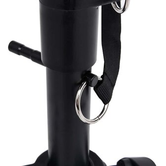 Keyboardstandaard en -kruk zwart 8