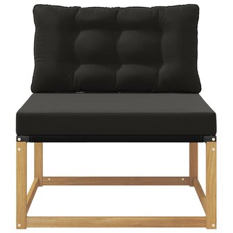 Buiten Midden Sofa met kussen Wit 79 x 83 x 73 cm staal 4