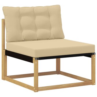 Buiten Midden Sofa met kussen Wit 79 x 83 x 73 cm staal 2