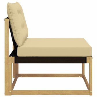 Buiten Midden Sofa met kussen Wit 79 x 83 x 73 cm staal 5