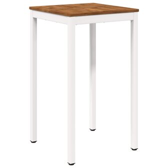 Tuin Bartafel Natuurlijk en Wit 60 x 60,5 x 105 cm 2