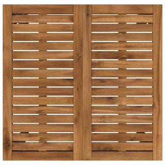 Tuin Bartafel Naturel en Zwart 70 x 68,5 x 105 cm 4