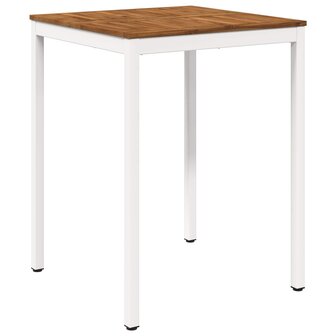 Tuin Bartafel Natuurlijk en Wit 80 x 80,5 x 105 cm 2