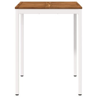 Tuin Bartafel Natuurlijk en Wit 80 x 80,5 x 105 cm 3