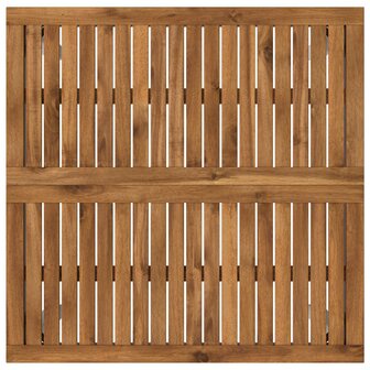Tuin Bartafel Natuurlijk en Wit 80 x 80,5 x 105 cm 4