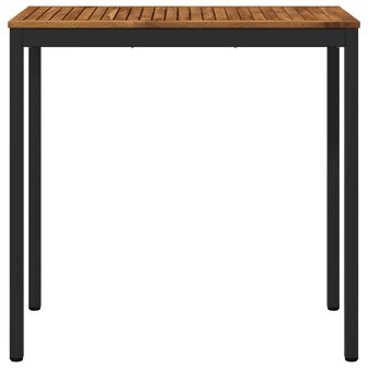 Tuin Bartafel Naturel en Zwart 108,5 x 55 x 105 cm 3